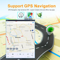 10.4" For Honda Civic 2016-2021 Car Radio Headunit Stereo Carplay Upgrade Tesla Style Screen Android Auto GPS Navigation Multimedia Player