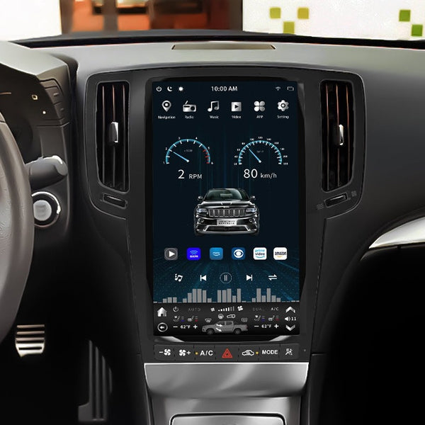 13,6-Zoll-Vertikalbildschirm, Android 12, Autoradio, Fast-Boot-Navigationsempfänger für Infiniti G25 G35 G37 Q40 Q60 2007–2015 