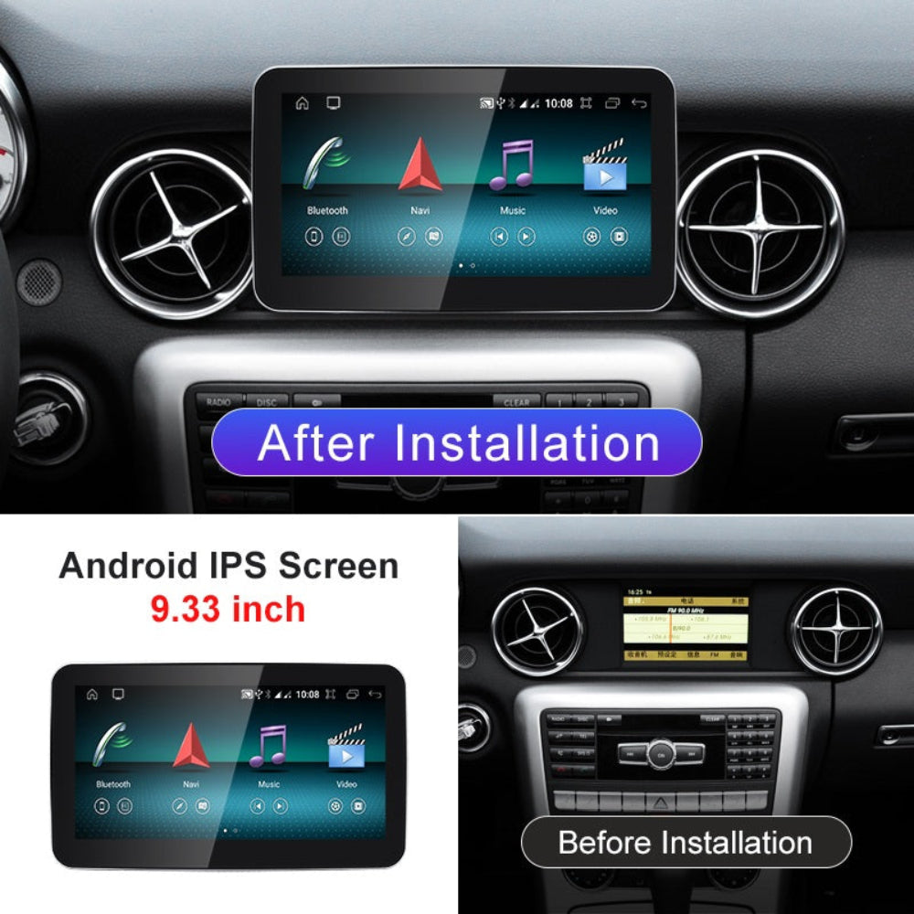 9.33 inch For Mercedes Benz SLK SL Infotainment Navigation System Car Multimedia Touch Screen Head Unit Android Car Radio GPS