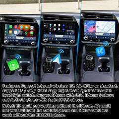 Lexus RZ Android13 base Navigation Video Interface box Apple CarPlay & Android Auto Upgrade Module