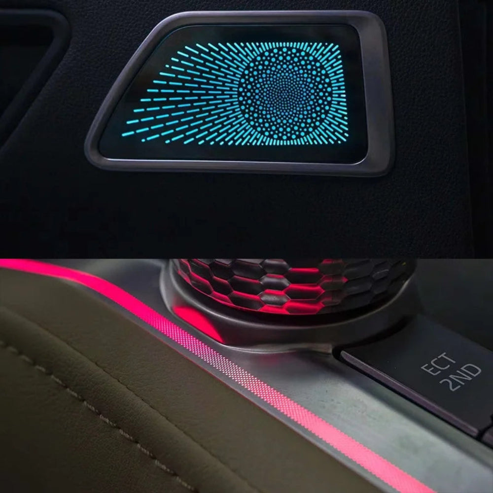 Upgrade 64 Color Symphony Car Interior Ambient Lighting for Toyota