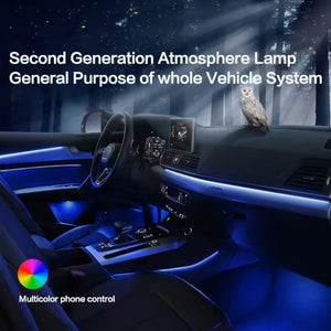 Ambient Lighting Upgrade for BMW 3 Series 2013 - 2019 Interior Accessories LED Door Trim Speaker Cover Lights Carputech