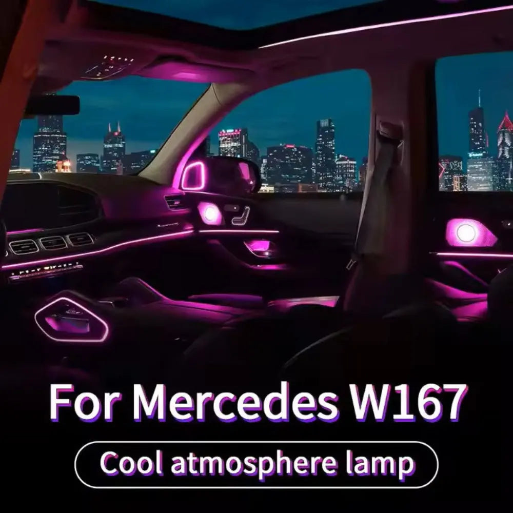 For 2020-2025 Mercedes-Benz GLE/GLS W167 X167 LED Ambient Lighting