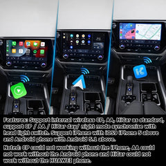 Lexus TX TX550h+ TX350 TX500h Android13 base Navigation Video Interface box Apple CarPlay & Android Auto Upgrade Module