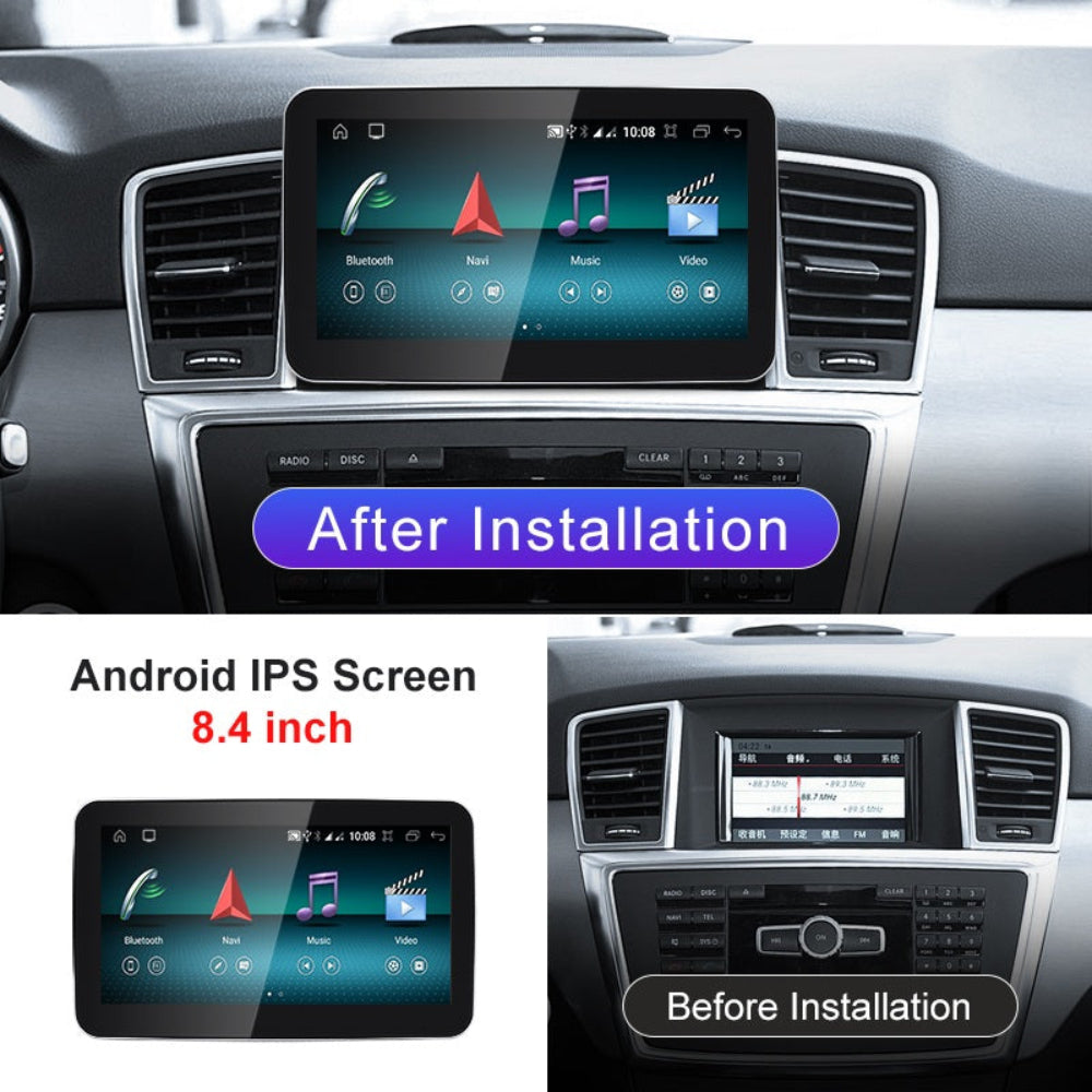9 inch For Mercedes Benz ML GL 2012-2015 Infotainment Navigation System Car Multimedia Touch Screen Head Unit Android Car Radio GPS