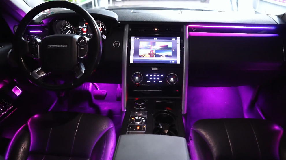Upgrade Symphony LED Car Interior Ambient Lighting for Land Rover Disc ...