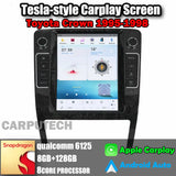 10.4" For Toyota Crown 1995-1998 Car Radio Headunit Stereo Carplay Upgrade Tesla Style Screen Android Auto GPS Navigation Multimedia Player Carputech