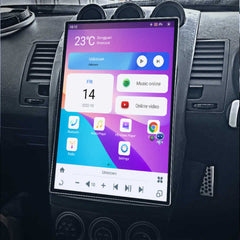 Autoradio 14,5" Qualcomm pour Nissan 350Z 2002-2009, stéréo, Carplay, mise à niveau, écran de style Tesla, Android Auto, navigation GPS, lecteur multimédia 