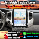 13.8" Qualcomm For Toyota Tacoma 2005-2015 Car Radio Stereo Carplay Upgrade Tesla Style Screen Android Auto GPS Navigation Multimedia Player Carputech