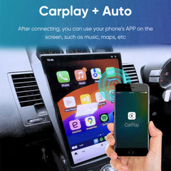 Autoradio 14,5" Qualcomm pour Nissan 350Z 2002-2009, stéréo, Carplay, mise à niveau, écran de style Tesla, Android Auto, navigation GPS, lecteur multimédia 