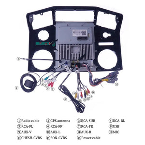 Tesla Style ANDROID PX6 12.1 Inch Car Radio GPS Navigation ANDROID Head Unit for Ford F250 F350 F450 F650 SUPER DUTY 2009+CAR MULT Carputech