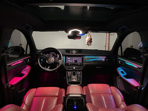 Dynamic Ambient Light for Porsche Macan 2018-2025 Interior LED Lighting Upgrade Trim Panel Atmosphere Accessories Carputech