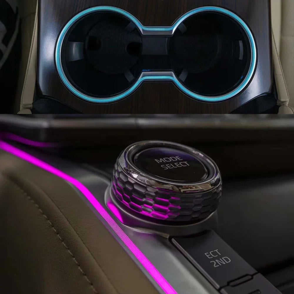 Upgrade 64 Color Symphony Car Interior Ambient Lighting for Toyota