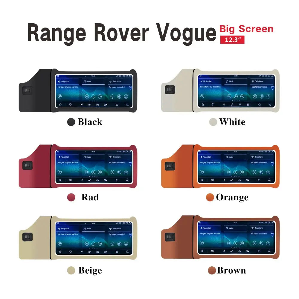 12.3" Touch Screen For Land Rover Range Rover Sport / Vogue Android 13 Multimedia Player Car Radio GPS Wireless Carplay Android Auto Carputech