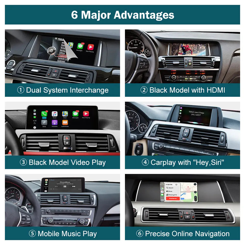 BMW X5 2005-2019 | Apple Carplay & Android Auto Module Carputech