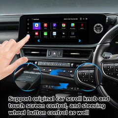 Lexus ES Android13 base Navigation Video Interface box Apple CarPlay & Android Auto Upgrade Module