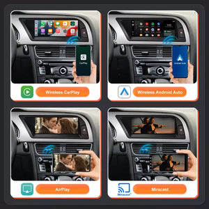 For Audi A4 A5 2009-2012 Linux Car Radio Multimedia Touch Screen Head Unit Wireless Apple CarPlay Android Auto Carputech