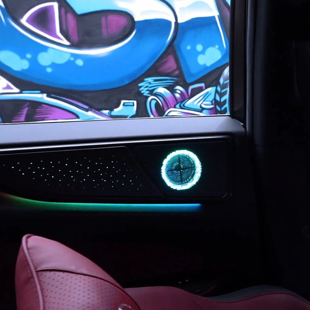 Dynamic Symphony Colorful Ambient Lighting for LEXUS NX 2022-2025 Interior LED Light Trim Upgrade Accessories Carputech