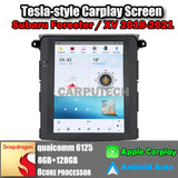 12.1" For Subaru Forester/ XV 2018-2021 Car Radio Headunit Stereo Carplay Upgrade Tesla Style Screen Android Auto GPS Navigation Multimedia Player Carputech