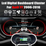 10.25'' LCD Digital Dashboard Cluster For Audi TT 2006-2016 Car Lcd Panel Speedometer Virtual Cockpit Carputech