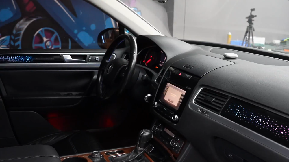 For Volkswagen VW Touareg 2011-2018 Dynamic Symphony Car Interior Ambient Lighting 64 Color Trim Decoration Accessories