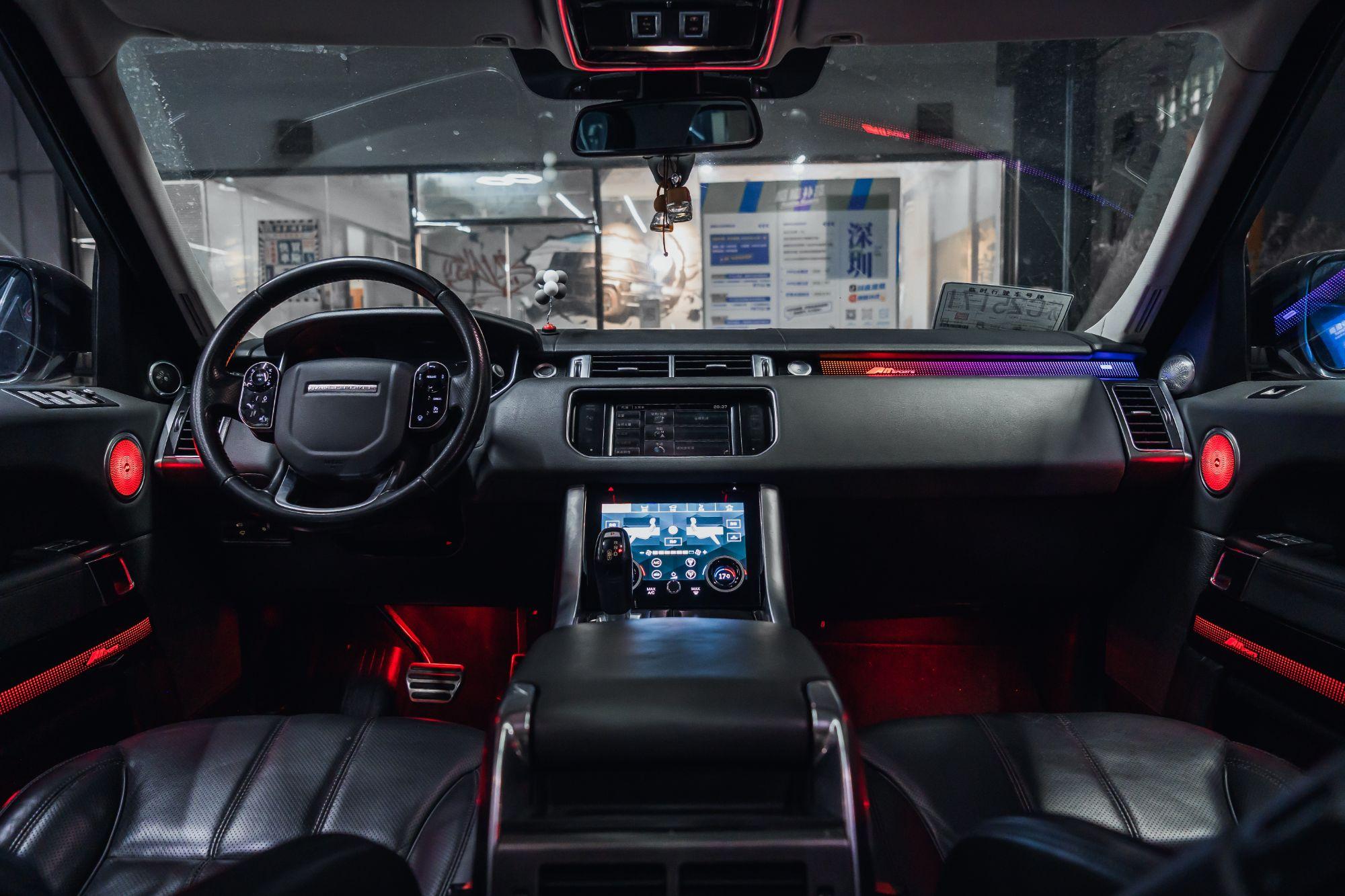 Dynamic Ambient Lighting for Range Rover Vogue 2018-2022 Interior LED ...