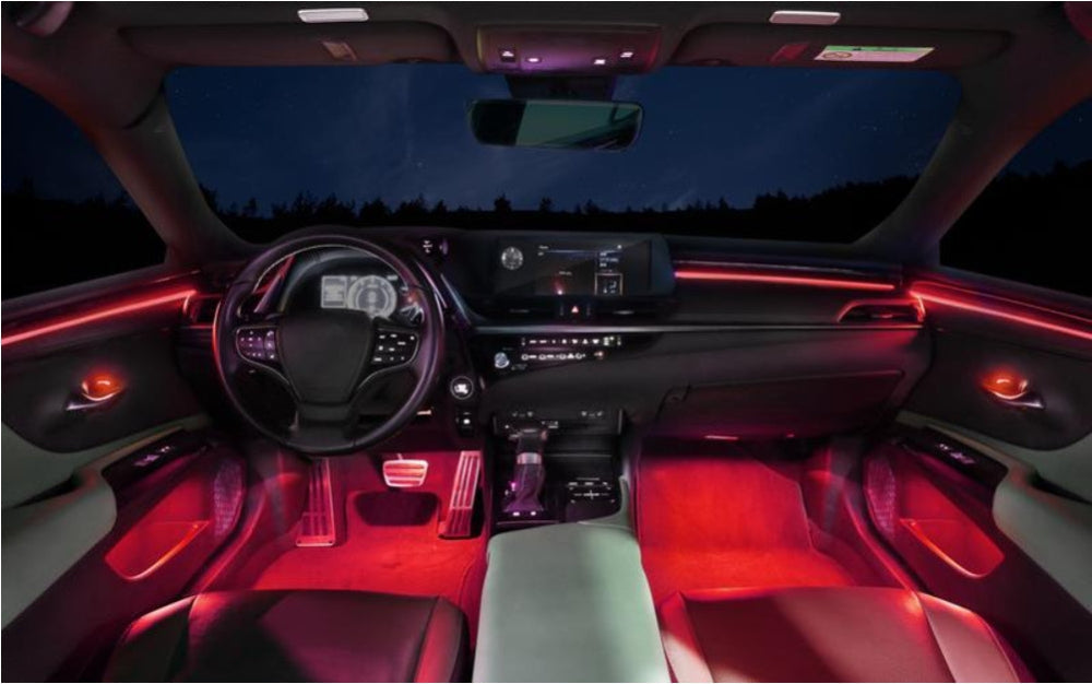 Dynamic Ambient Lighting for LEXUS ES 2018 - 2024 Interior LED Lighting Upgrade Trim Panel Accessories Kit Carputech