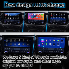 Lexus TX TX550h+ TX350 TX500h Android13 base Navigation Video Interface box Apple CarPlay & Android Auto Upgrade Module