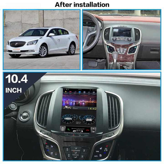 10.4" For Buick LaCrosse 2013-2015 Car Radio Headunit Stereo Carplay Upgrade Tesla Style Screen Android Auto GPS Navigation Multimedia Player