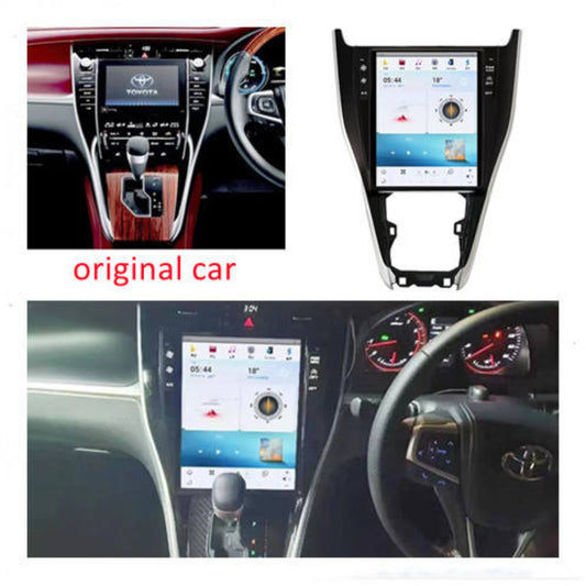 Autoradio 12,1" pour Toyota Harrier 2013-2019, stéréo, Carplay, mise à niveau, écran de style Tesla, Android Auto, navigation GPS, lecteur multimédia