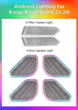 Upgrade Symphony LED Car Interior Ambient Lighting for Land Rover Range Rover Sport 2023-2025 Decoration Accessories Carputech