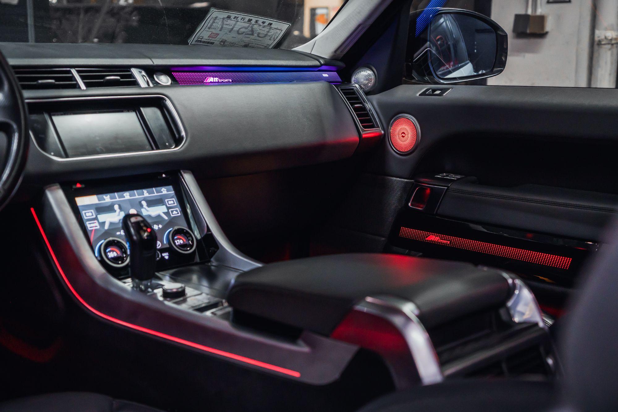 Dynamic Ambient Lighting for Range Rover Vogue 2018-2022 Interior LED ...