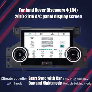 7Inch For Land Rover Discovery 4 LR4 2010-2016 AC Screen Car Climate Control Digital Panel Touch Screen Auto Electronics Carputech