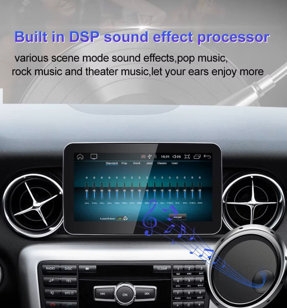 9.33 inch For Mercedes Benz SLK SL SLS Infotainment Navigation