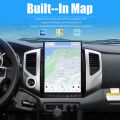 Autoradio 13,8" Qualcomm pour Toyota Tacoma 2005-2015, stéréo, Carplay, mise à niveau, écran de style Tesla, Android Auto, navigation GPS, lecteur multimédia