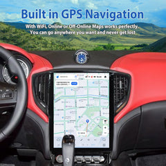 Autoradio 12,1" Qualcomm pour Maserati Ghibli 2014-2019, stéréo, Carplay, mise à niveau, écran de style Tesla, Android Auto, navigation GPS, lecteur multimédia