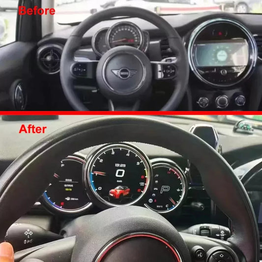 LCD Digital Dashboard Cluster Für BMW MINI Cooper 2014-2023 Auto Panel Tacho Virtuelle Cockpit 