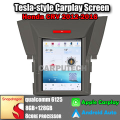 10.4" For Honda CRV 2012-2016 Car Radio Headunit Stereo Carplay Upgrade Tesla Style Screen Android Auto GPS Navigation Multimedia Player