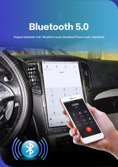 13,6" Qualcomm pour Infiniti FX50 2009-2016 Autoradio Stéréo Carplay Mise à Niveau Écran Style Tesla Android Auto Navigation GPS Lecteur Multimédia 