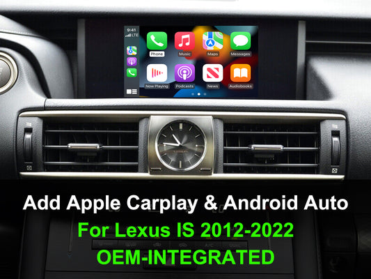 OEM Apple CarPlay & Android Auto Upgrade Module for Lexus IS 2013-2022