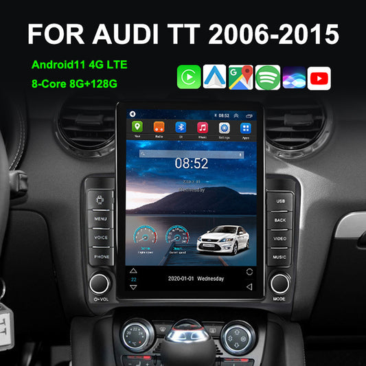 Audi TT 2006-2015 | Apple Carplay & Android Auto Screen | Android 11 8Core 8+128G Car Radio