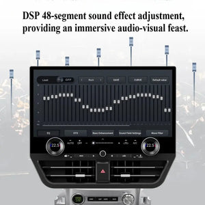 16.8inch Touch Screen For  Toyota Prado 120 2002-2009/ Lexus Gx470 2004-2009 Android 13 Auto Car Radio Multimedia Video Player Carplay Carputech