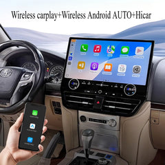 19.8" For 2016-2021 Toyota Land Cruiser LC200 Android Navigation Screen Car Radio Multimedia Player Qualcomm Octa-core 360° Panoramic All-in-One Unit