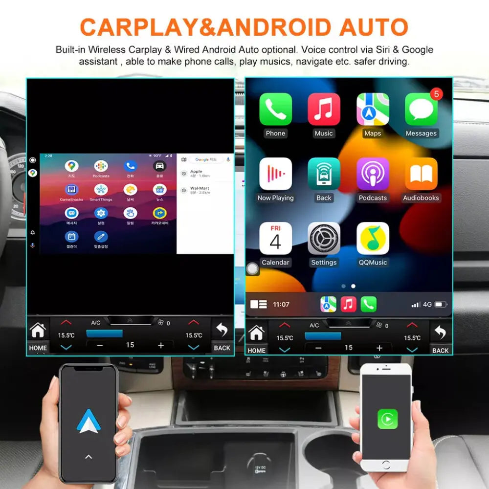12.1" For Subaru Forester/ XV 2018-2021 Car Radio Headunit Stereo Carplay Upgrade Tesla Style Screen Android Auto GPS Navigation Multimedia Player Carputech