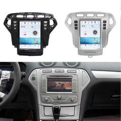 Autoradio 10,4" pour Ford Mondeo MK4 2007-2010, stéréo, Carplay, mise à niveau, écran de style Tesla, Android Auto, navigation GPS, lecteur multimédia