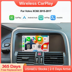Wireless CarPlay For Volvo XC90 XC60 XC40 S90 S60 V90 V60 LCD screen Android Auto accessory Mirror Link AirPlay Car Play Functions