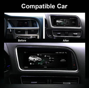 8.8inch 8 Core Android 13 System Car Radio Stereo For Audi Q5 2009-2016 WIFI 4G 8+128GB Carplay BT Touch Screen GPS Navi Receiver Carputech