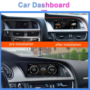 For Audi A5 2009-2016 8.8inch 8 Core Android System Car Display Screen WIFI 4G SIM BT GPS Navi Touch Stereo Player Carplay Carputech