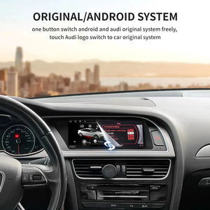 For Audi A5 2009-2016 8.8inch 8 Core Android System Car Display Screen WIFI 4G SIM BT GPS Navi Touch Stereo Player Carplay Carputech