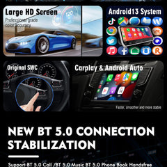 15,6 Zoll Qualcomm für Chevrolet Silverado/GMC Sierra 2019–2023 Autoradio Stereo Carplay Upgrade Tesla Style Bildschirm Android Auto GPS Navigation Multimedia Player